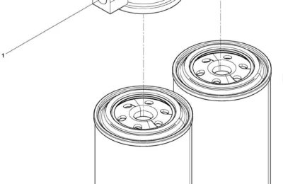 Топливный фильтр двигателя Baudouin 6M21