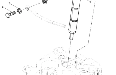 Топливный инжектор двигателя Baudouin 6M11