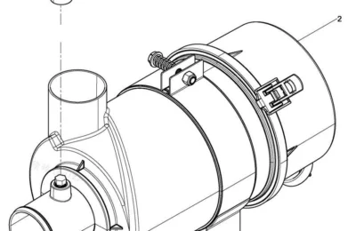 Воздушный фильтр двигателя Baudouin 4M06G33