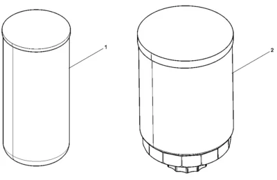 Запчасти приделанные к двигателю Baudouin 4M11